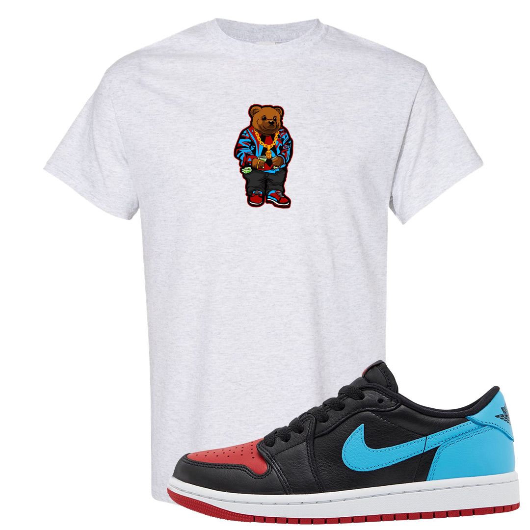 UNC to CHI Low 1s T Shirt | Sweater Bear, Ash