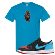 UNC to CHI Low 1s T Shirt | Sweater Bear, Sapphire