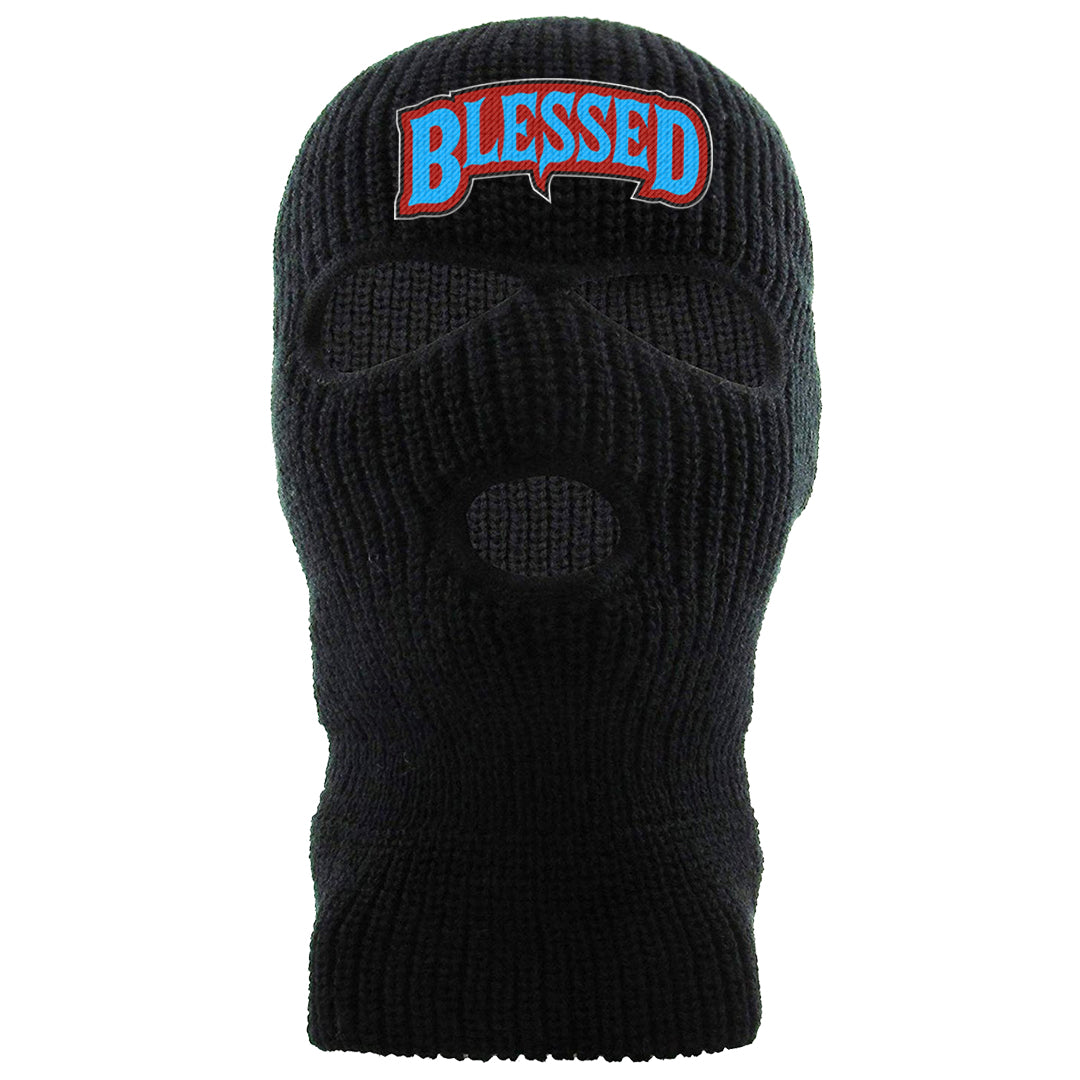 UNC to CHI Low 1s Ski Mask | Blessed Arch, Black