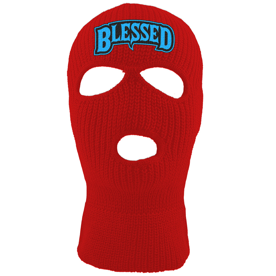 UNC to CHI Low 1s Ski Mask | Blessed Arch, Red