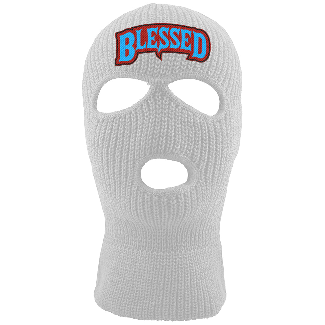 UNC to CHI Low 1s Ski Mask | Blessed Arch, White