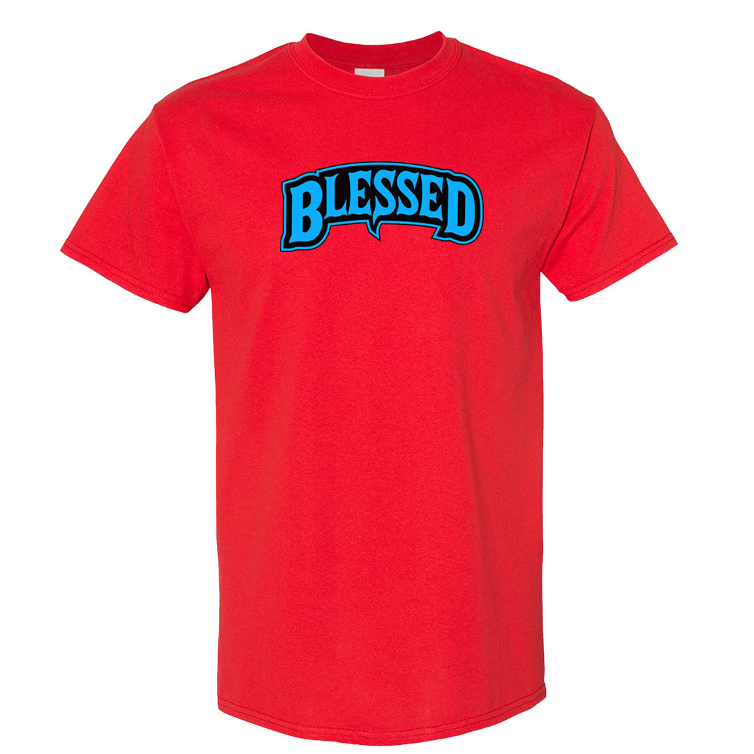 UNC to CHI Low 1s T Shirt | Blessed Arch, Red