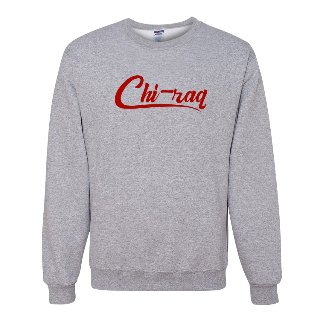 UNC to CHI Low 1s Crewneck Sweatshirt | Chiraq, Ash