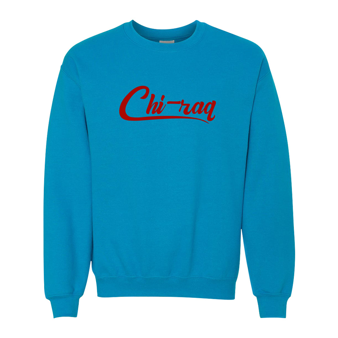 UNC to CHI Low 1s Crewneck Sweatshirt | Chiraq, Sapphire