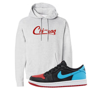 UNC to CHI Low 1s Hoodie | Chiraq, Ash