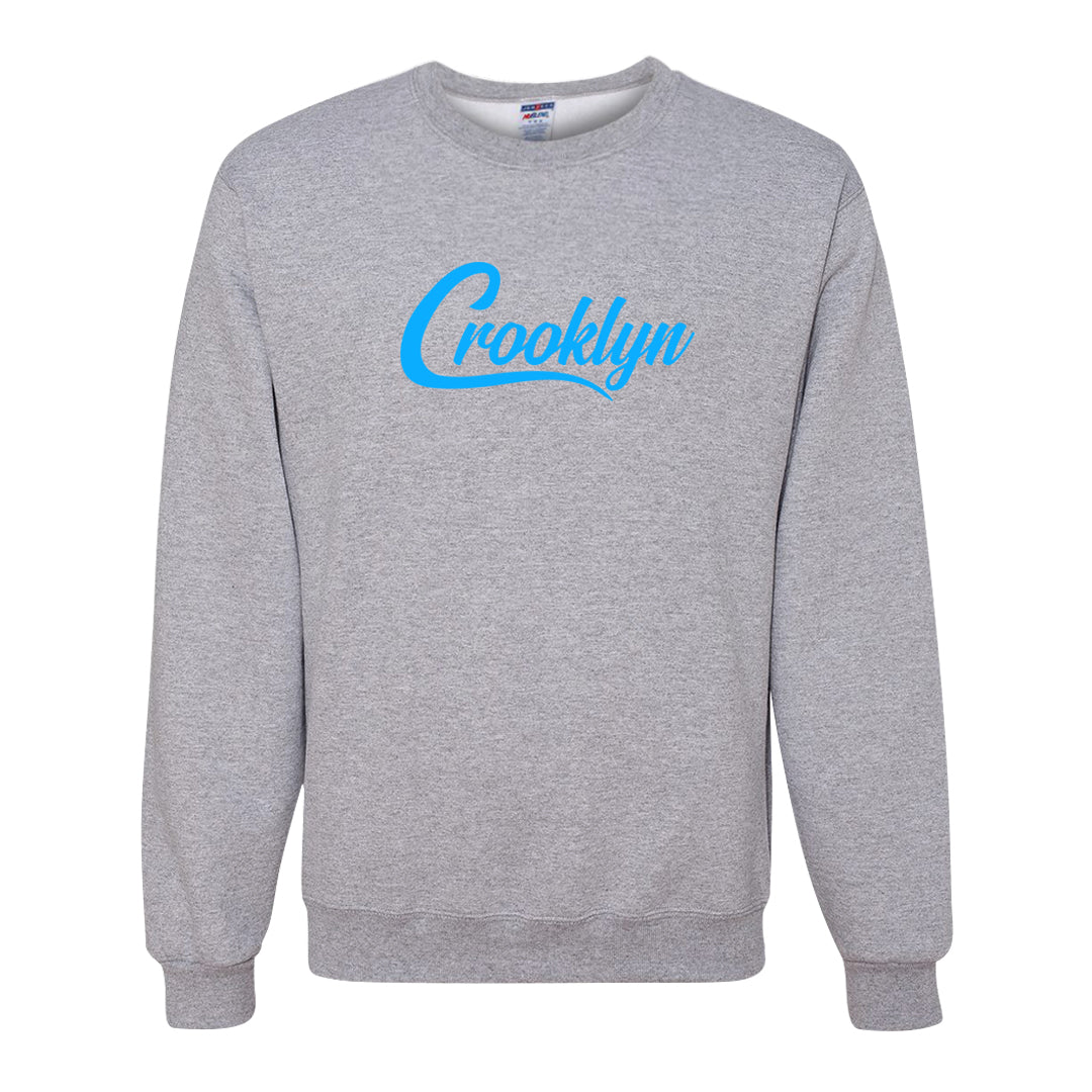 UNC to CHI Low 1s Crewneck Sweatshirt | Crooklyn, Ash