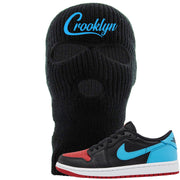 UNC to CHI Low 1s Ski Mask | Crooklyn, Black