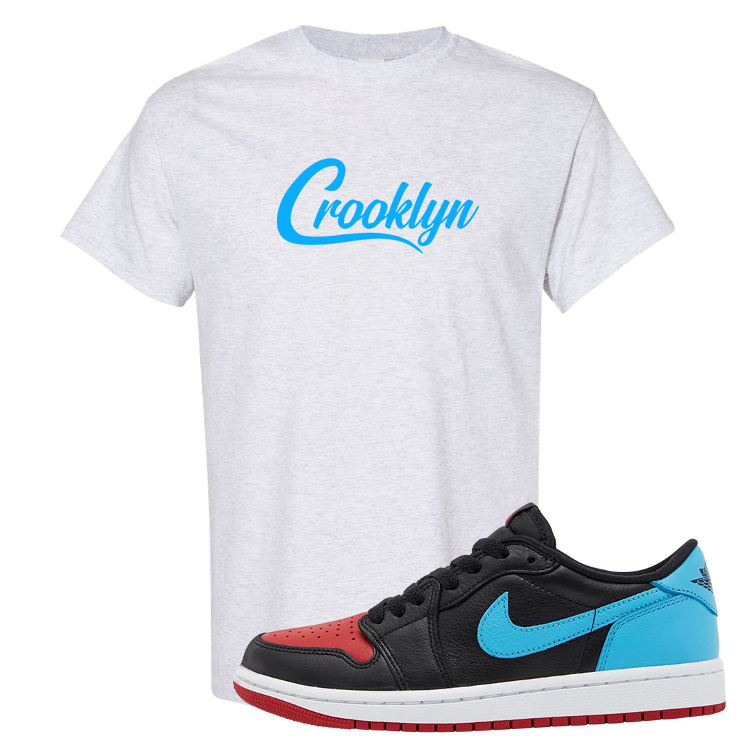 UNC to CHI Low 1s T Shirt | Crooklyn, Ash