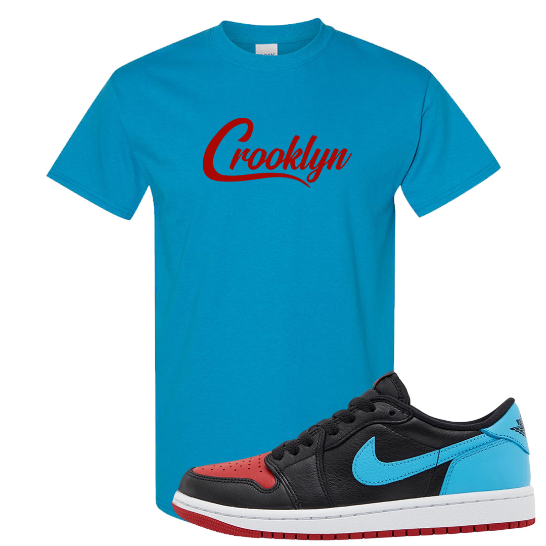 UNC to CHI Low 1s T Shirt | Crooklyn, Sapphire