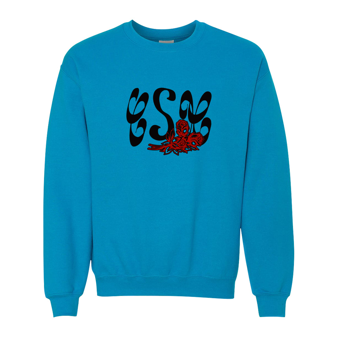 UNC to CHI Low 1s Crewneck Sweatshirt | Certified Sneakerhead, Sapphire