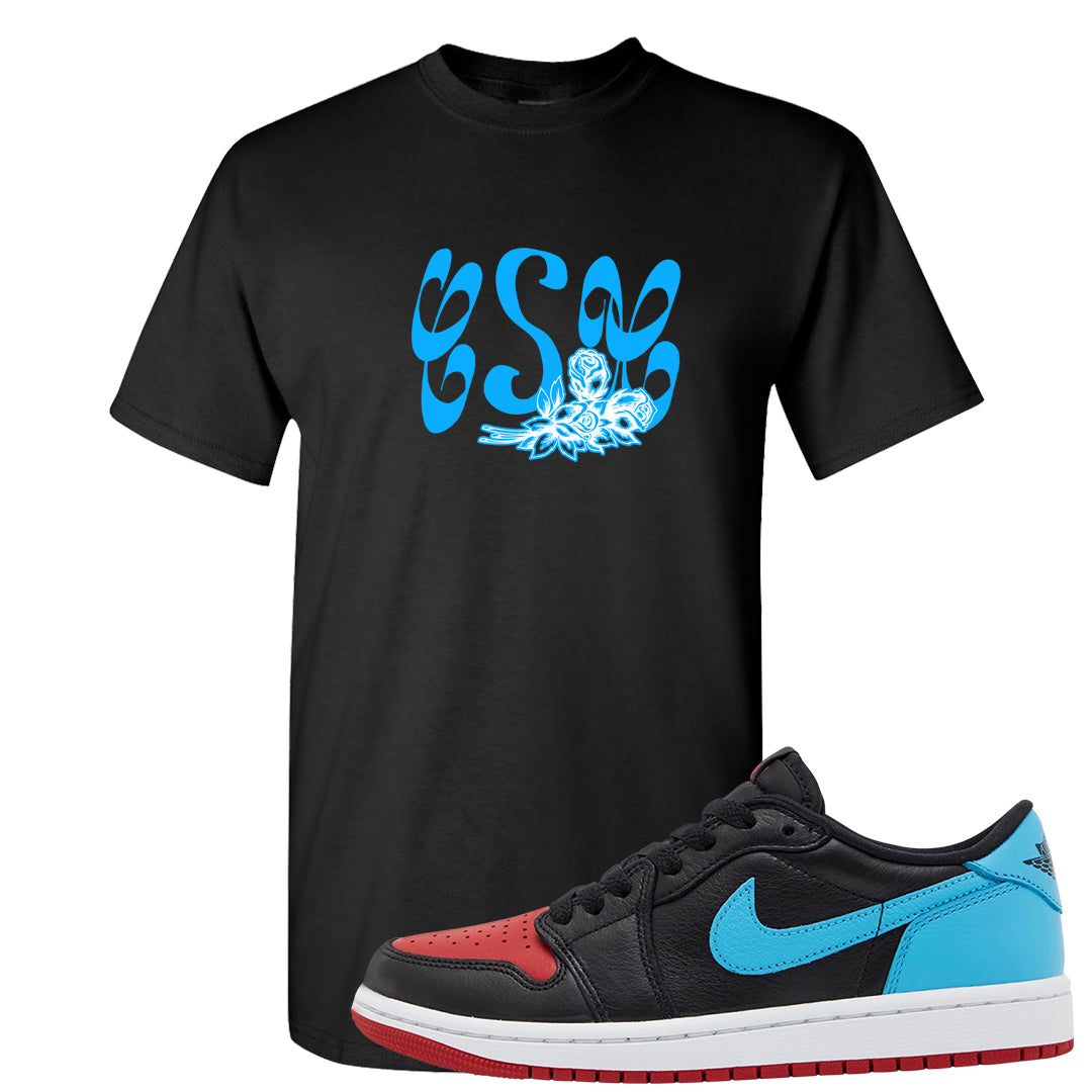 UNC to CHI Low 1s T Shirt | Certified Sneakerhead, Black