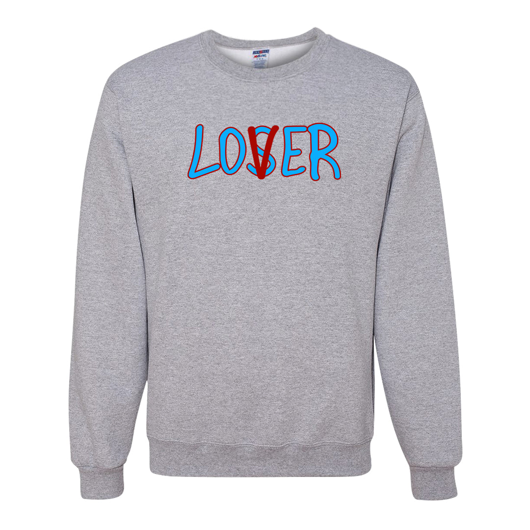 UNC to CHI Low 1s Crewneck Sweatshirt | Lover, Ash