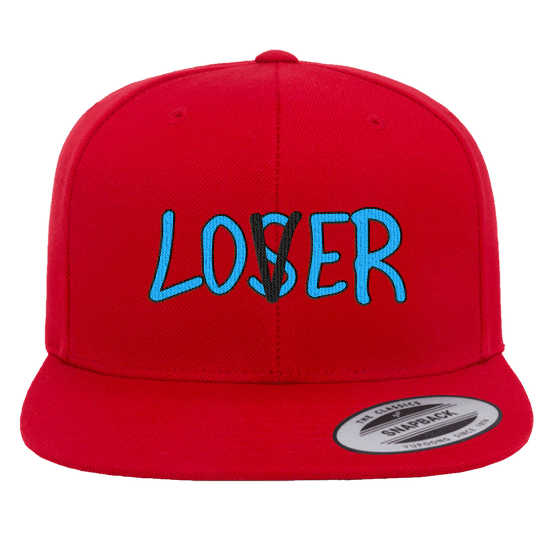 UNC to CHI Low 1s Snapback Hat | Lover, Red