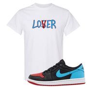 UNC to CHI Low 1s T Shirt | Lover, White