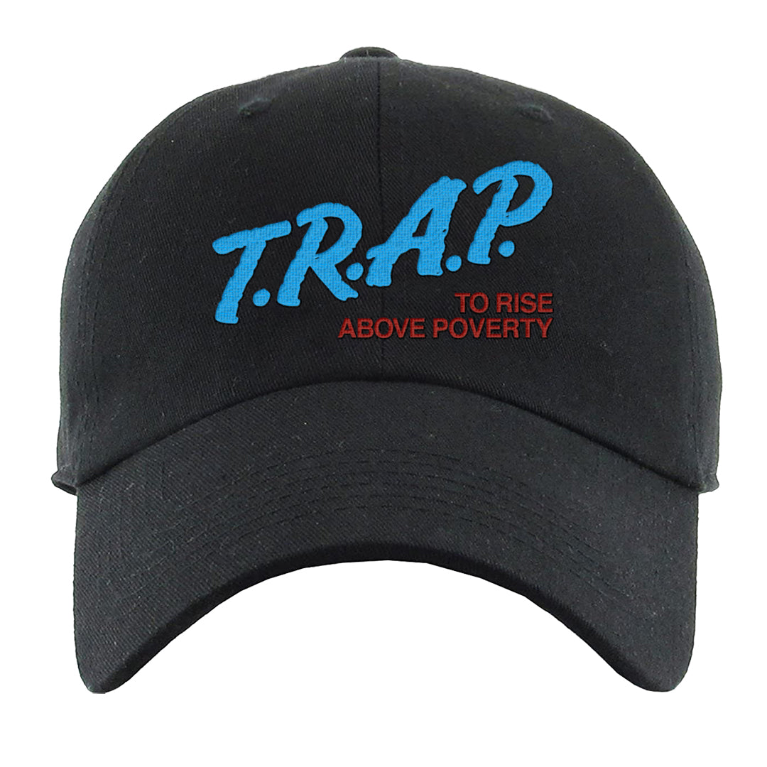 UNC to CHI Low 1s Dad Hat | Trap To Rise Above Poverty, Black