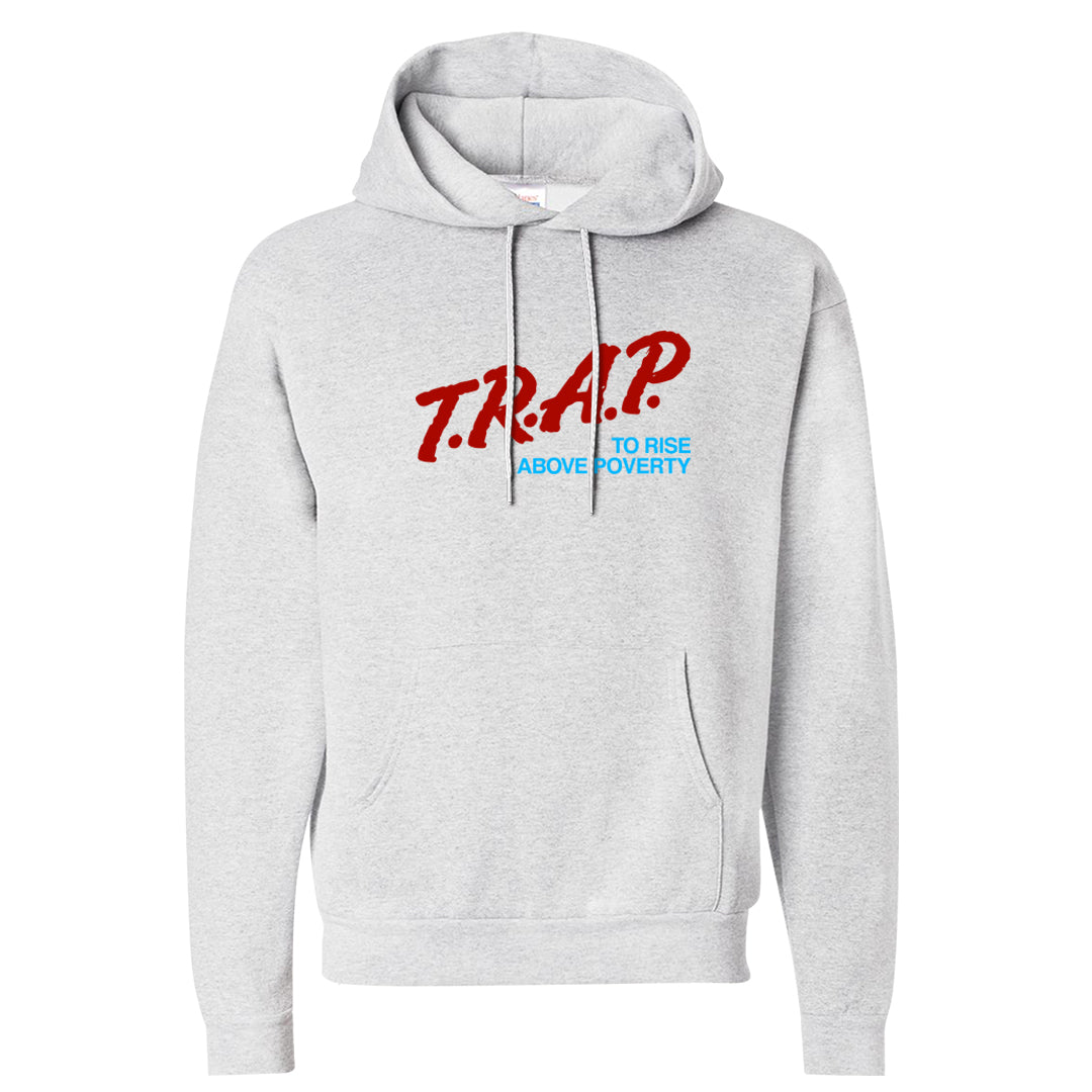 UNC to CHI Low 1s Hoodie | Trap To Rise Above Poverty, Ash