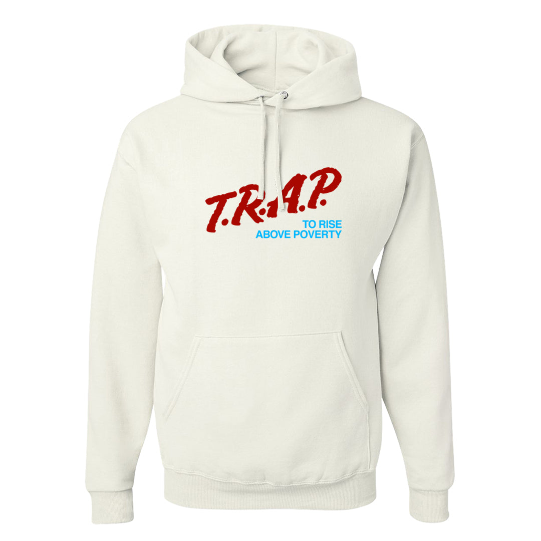 UNC to CHI Low 1s Hoodie | Trap To Rise Above Poverty, White