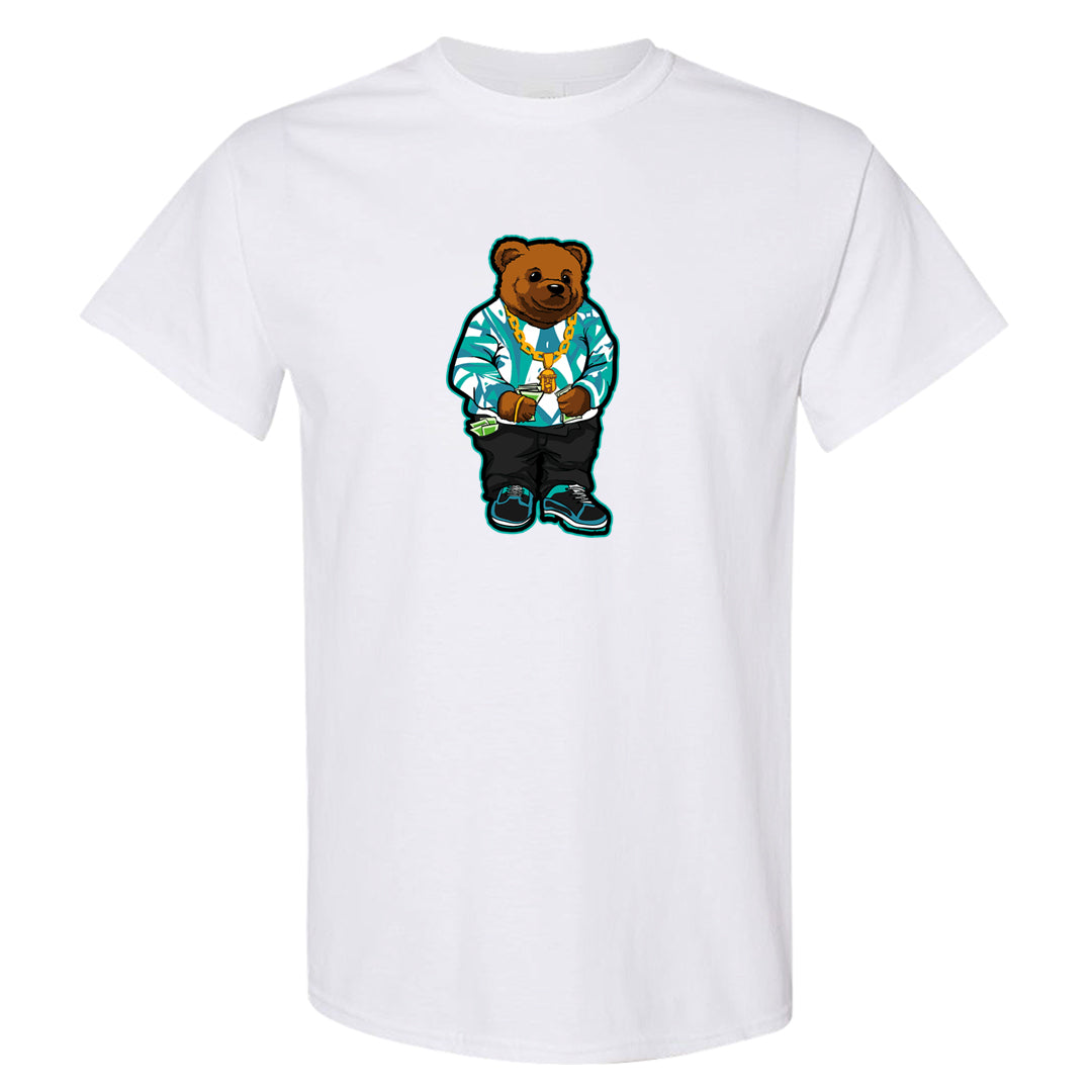 Inspired By The Greatest Mid 1s T Shirt | Sweater Bear, White