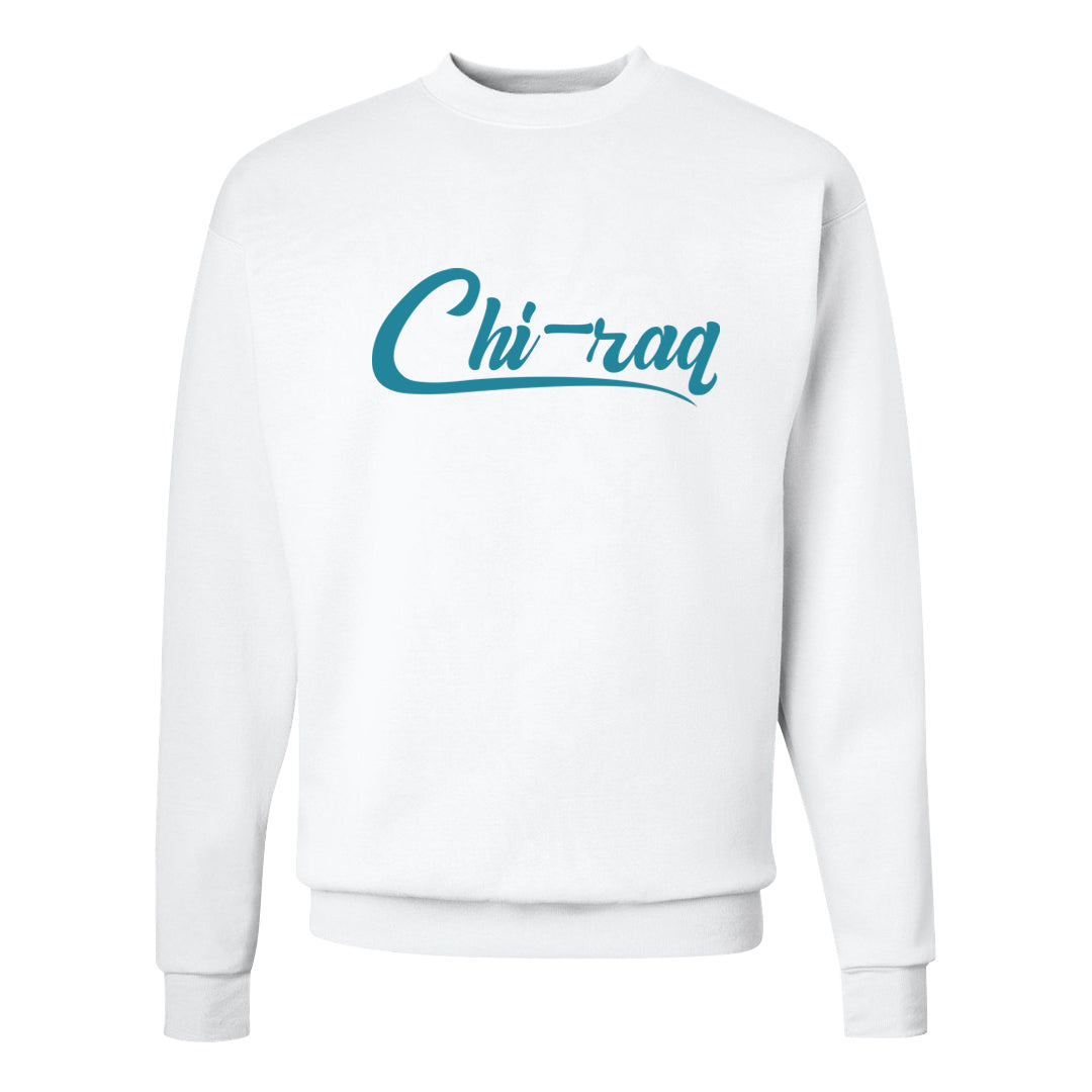 Inspired By The Greatest Mid 1s Crewneck Sweatshirt | Chiraq, White