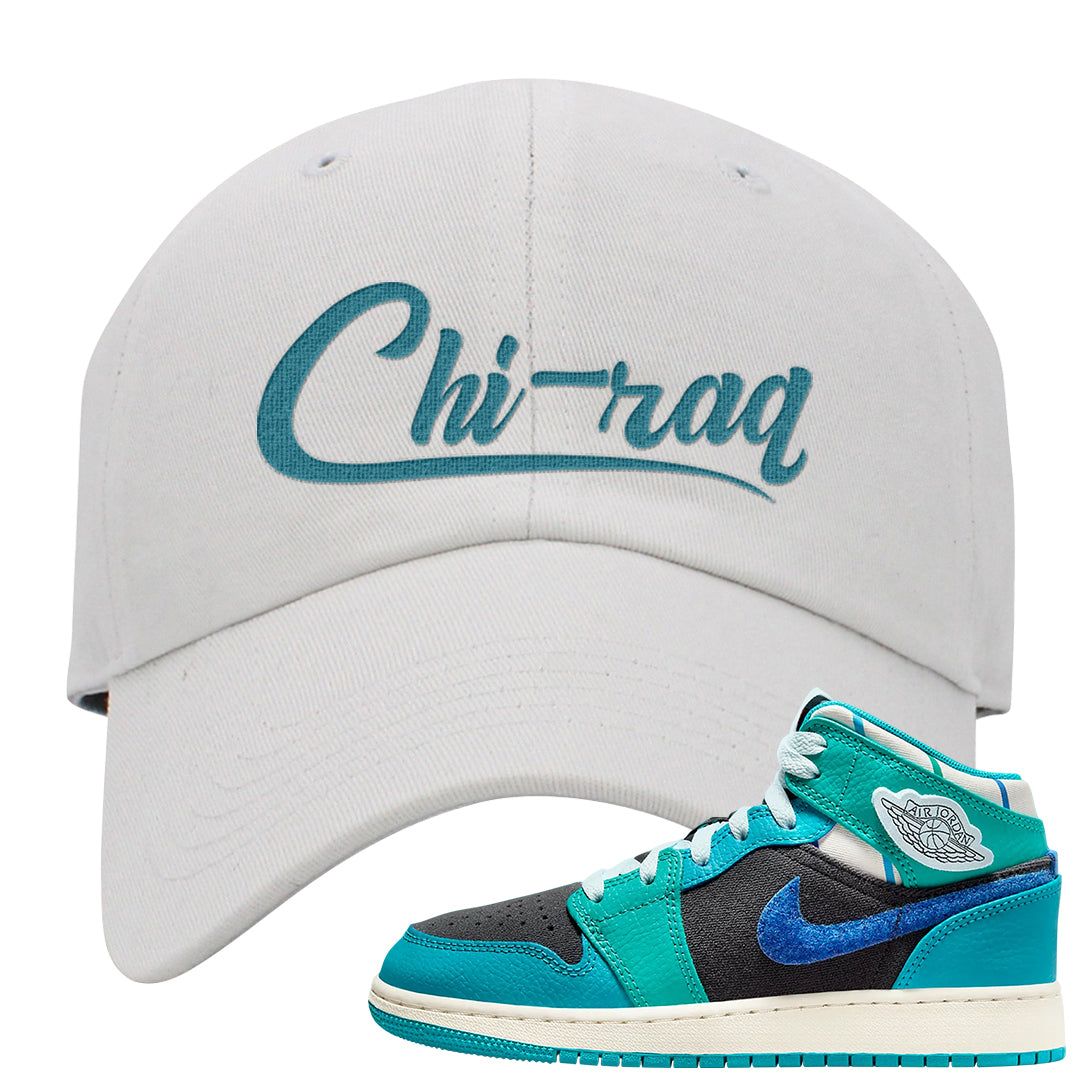 Inspired By The Greatest Mid 1s Dad Hat | Chiraq, White