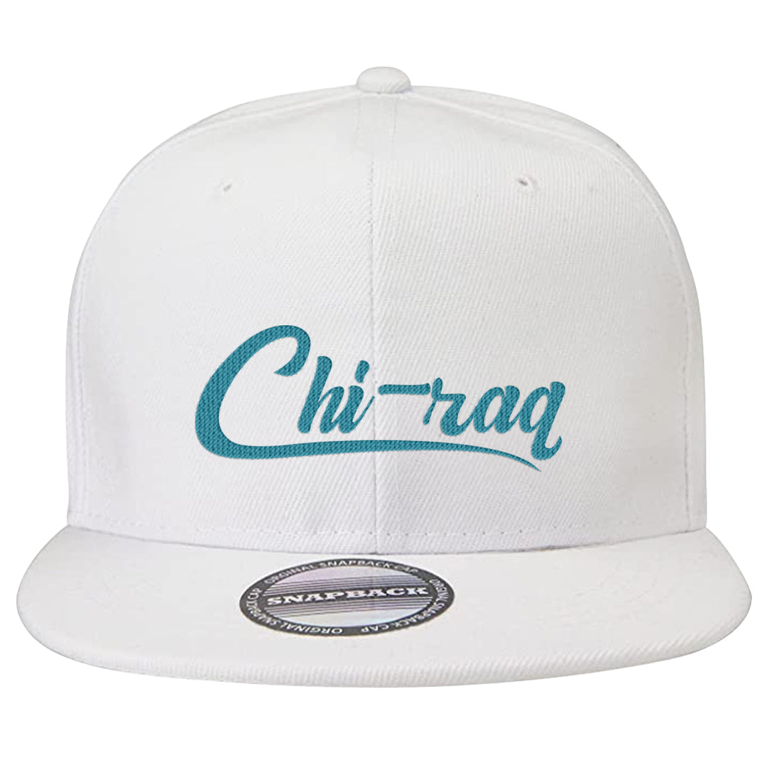 Inspired By The Greatest Mid 1s Snapback Hat | Chiraq, White