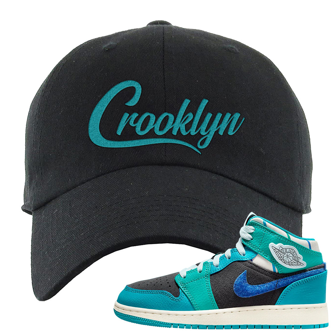 Inspired By The Greatest Mid 1s Dad Hat | Crooklyn, Black