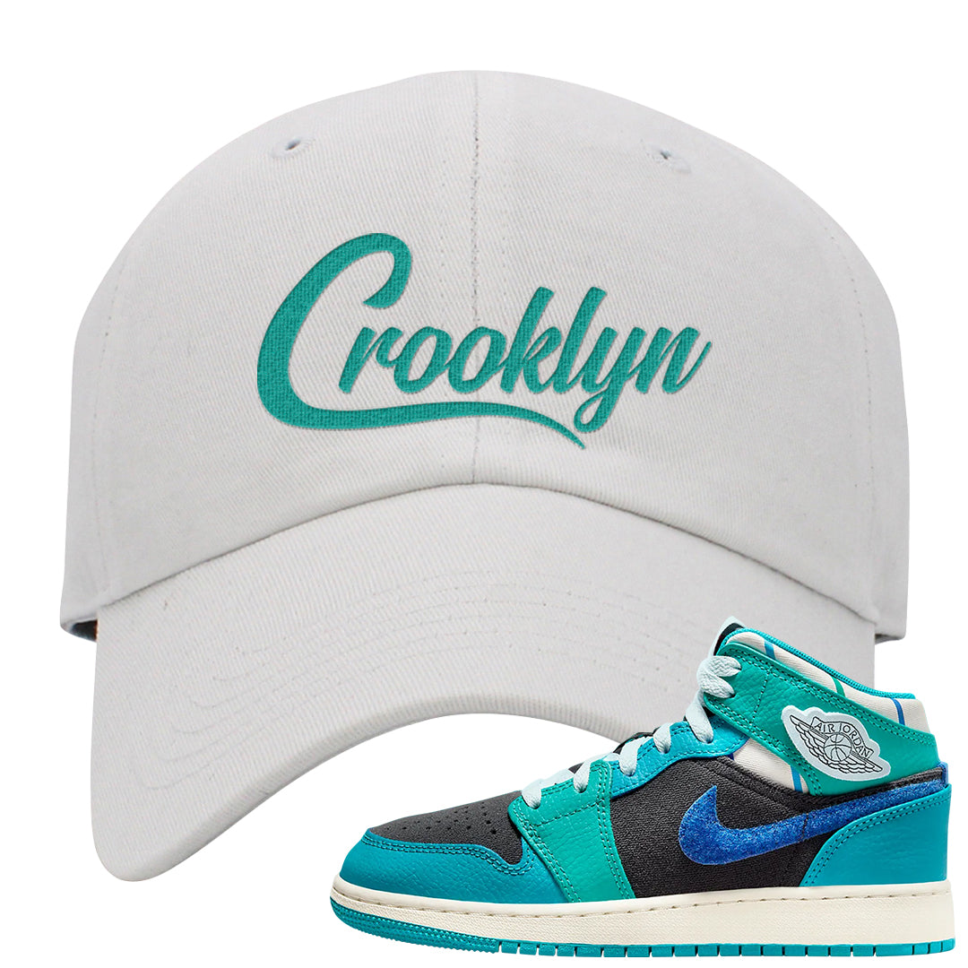 Inspired By The Greatest Mid 1s Dad Hat | Crooklyn, White