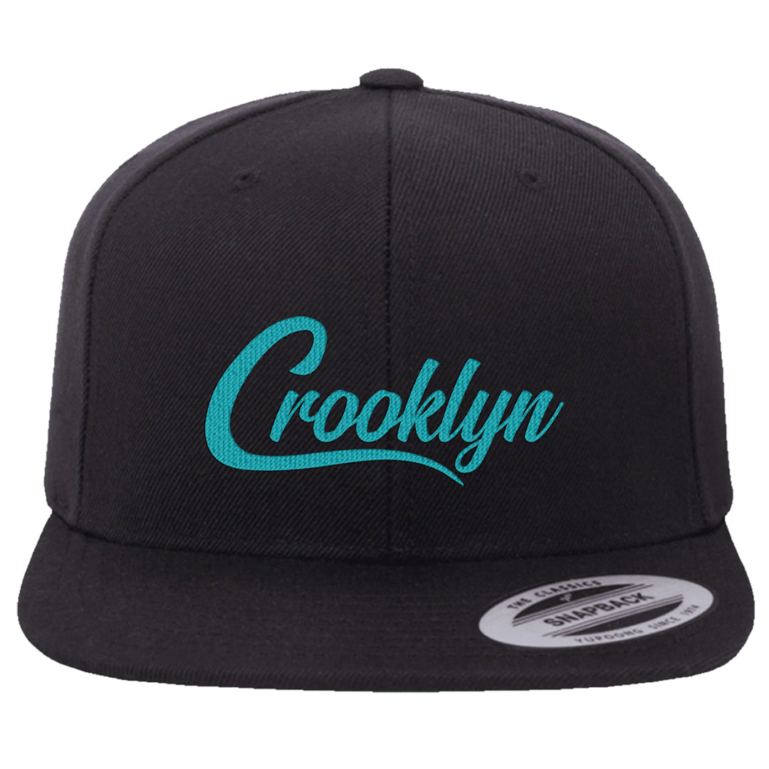 Inspired By The Greatest Mid 1s Snapback Hat | Crooklyn, Black