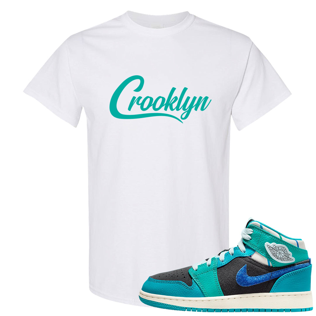 Inspired By The Greatest Mid 1s T Shirt | Crooklyn, White