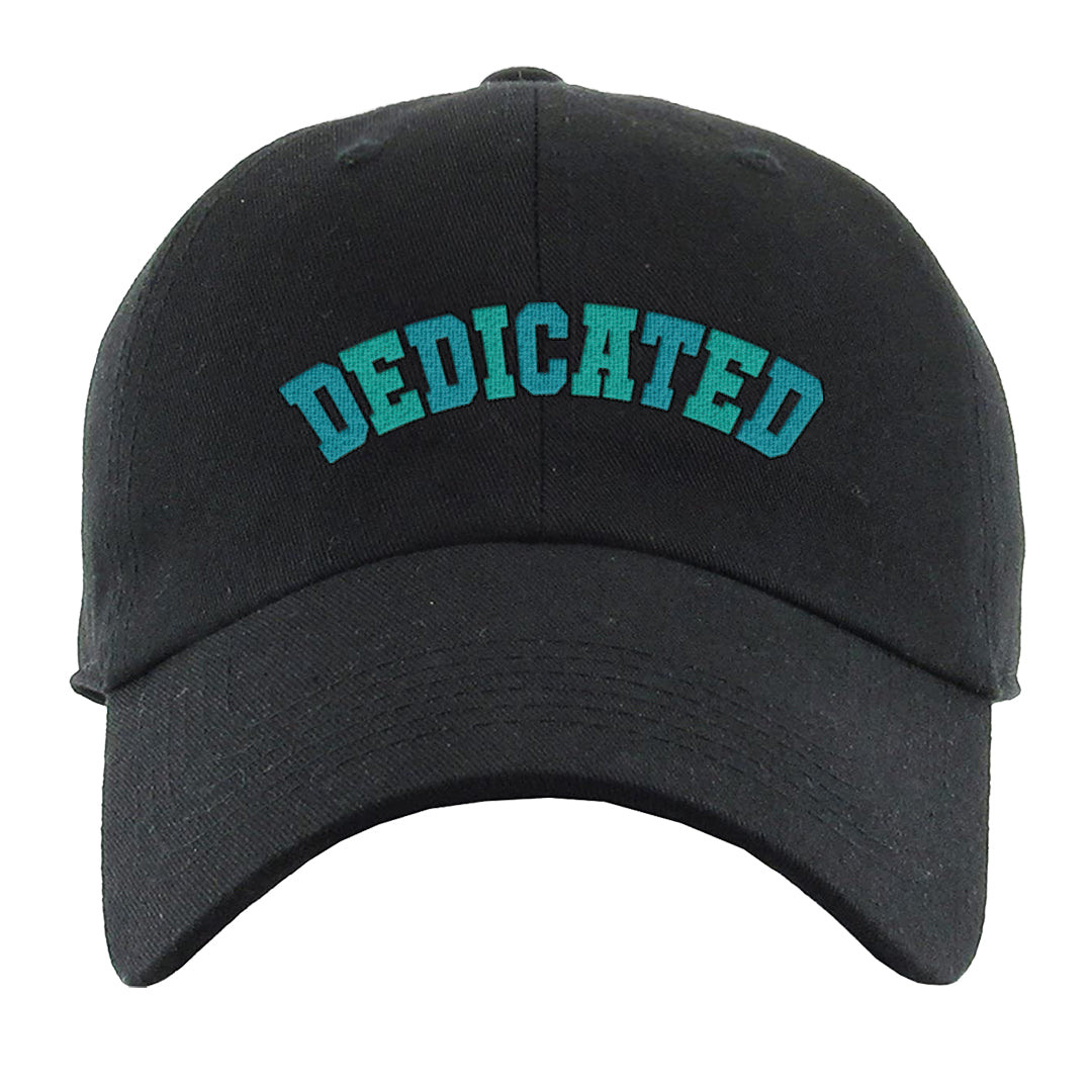 Inspired By The Greatest Mid 1s Dad Hat | Dedicated, Black