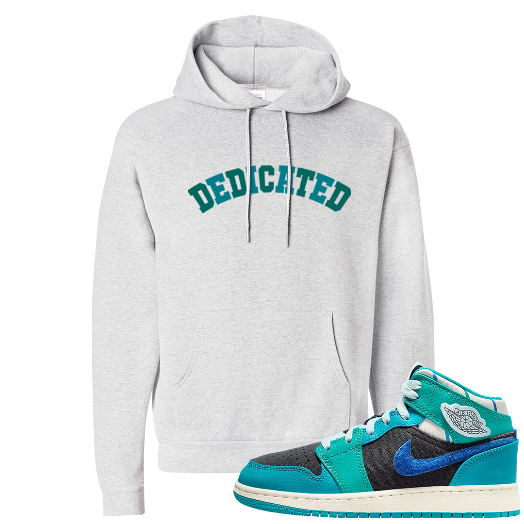 Inspired By The Greatest Mid 1s Hoodie | Dedicated, Ash