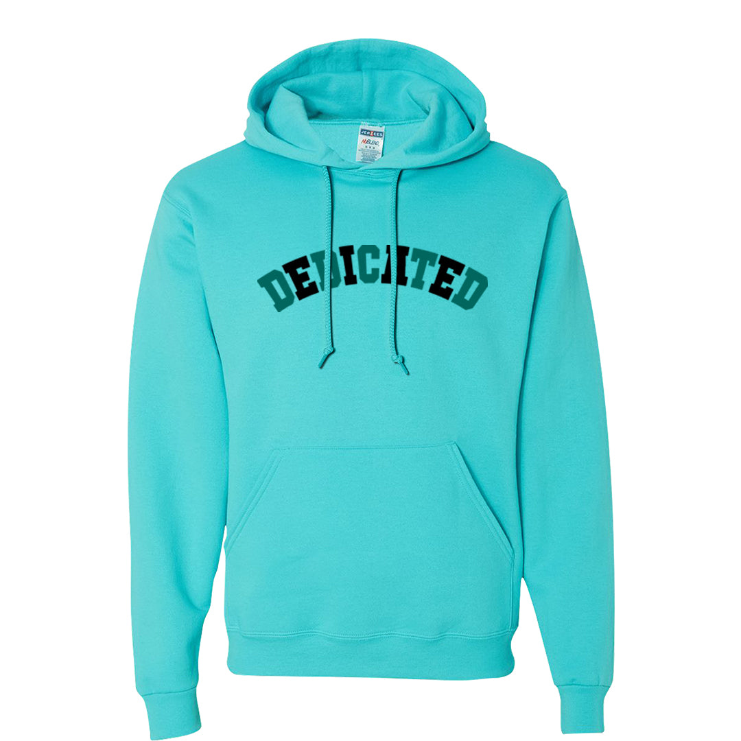 Inspired By The Greatest Mid 1s Hoodie | Dedicated, Scuba Blue