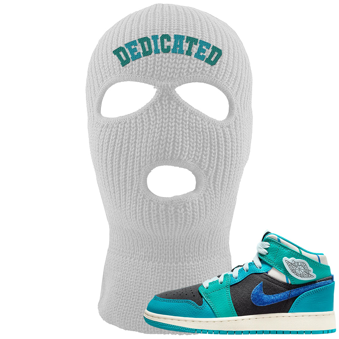 Inspired By The Greatest Mid 1s Ski Mask | Dedicated, White