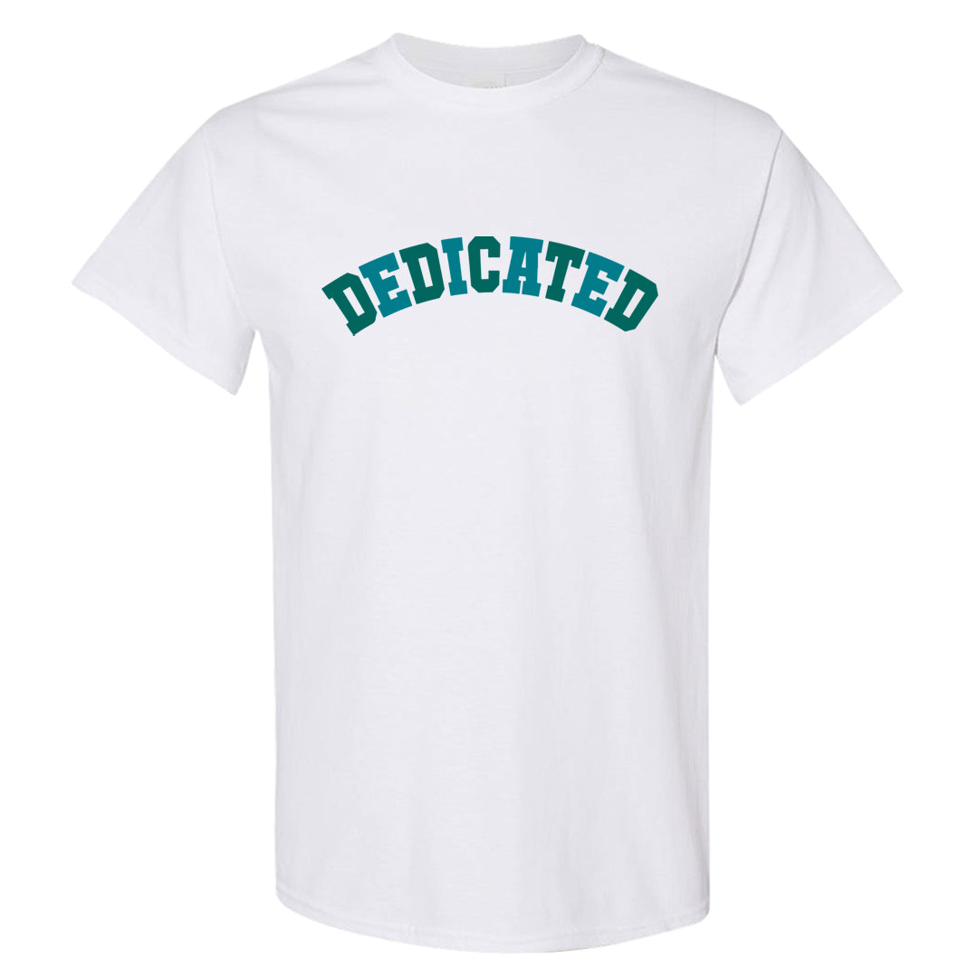 Inspired By The Greatest Mid 1s T Shirt | Dedicated, White