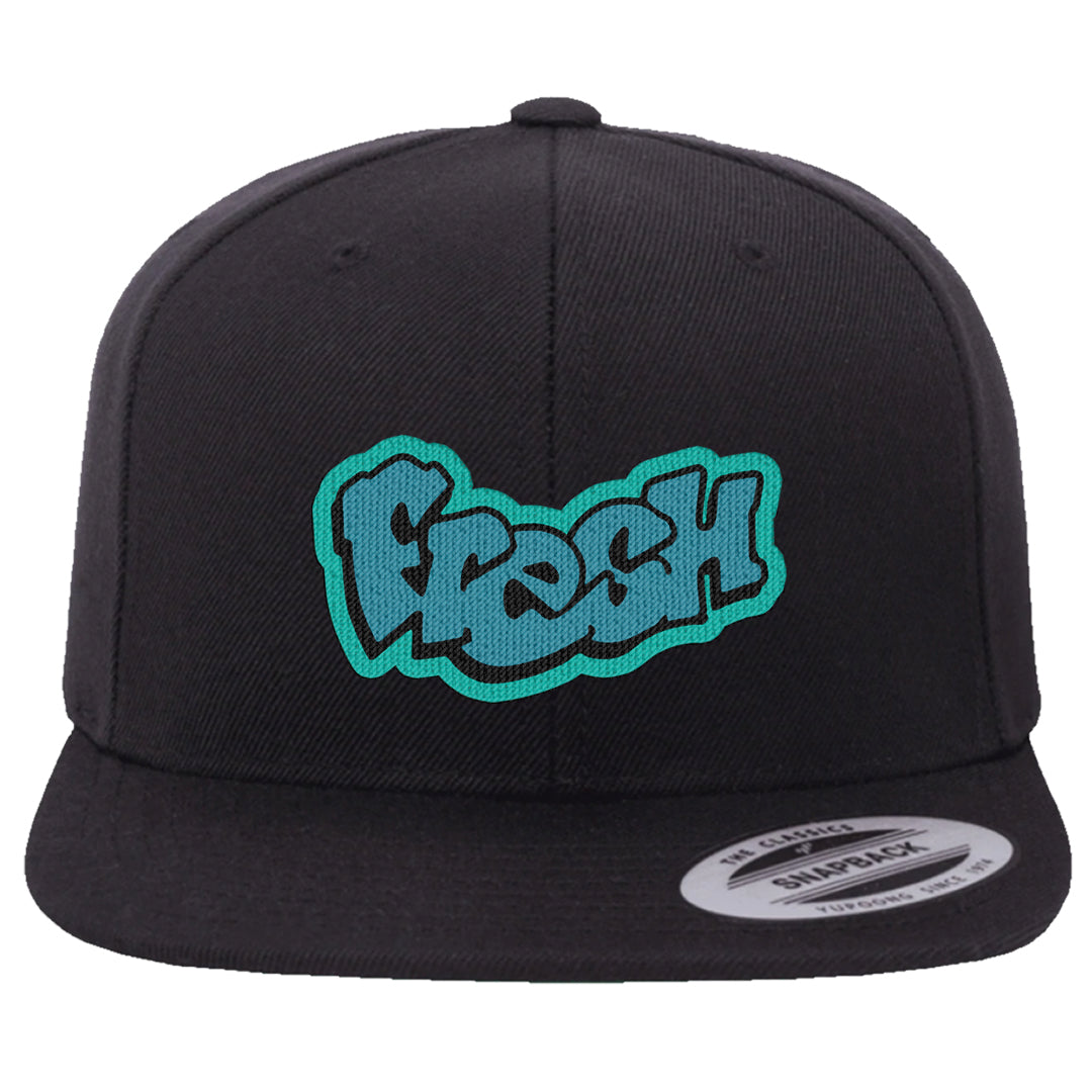 Inspired By The Greatest Mid 1s Snapback Hat | Fresh, Black