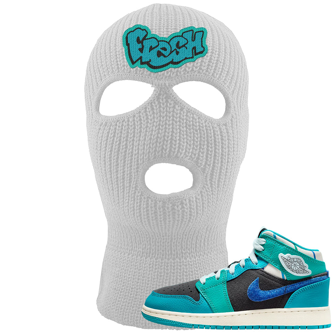 Inspired By The Greatest Mid 1s Ski Mask | Fresh, White