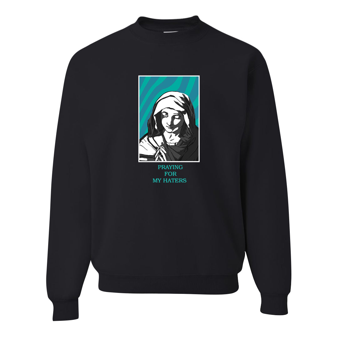 Inspired By The Greatest Mid 1s Crewneck Sweatshirt | God Told Me, Black