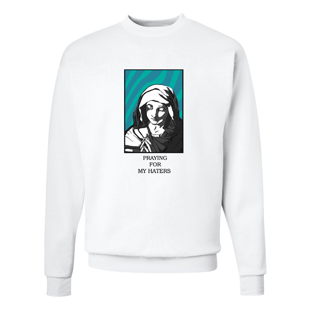 Inspired By The Greatest Mid 1s Crewneck Sweatshirt | God Told Me, White