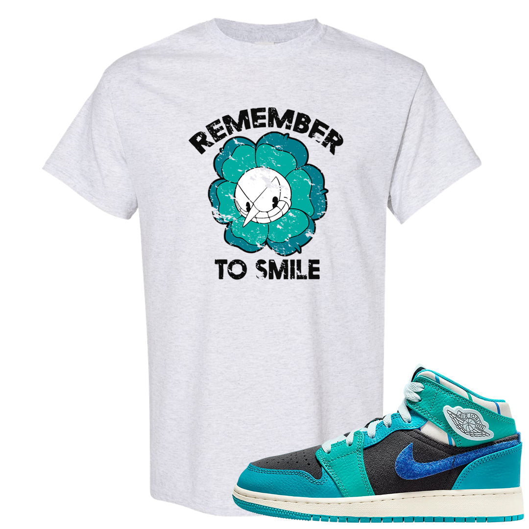 Inspired By The Greatest Mid 1s T Shirt | Remember To Smile, Ash