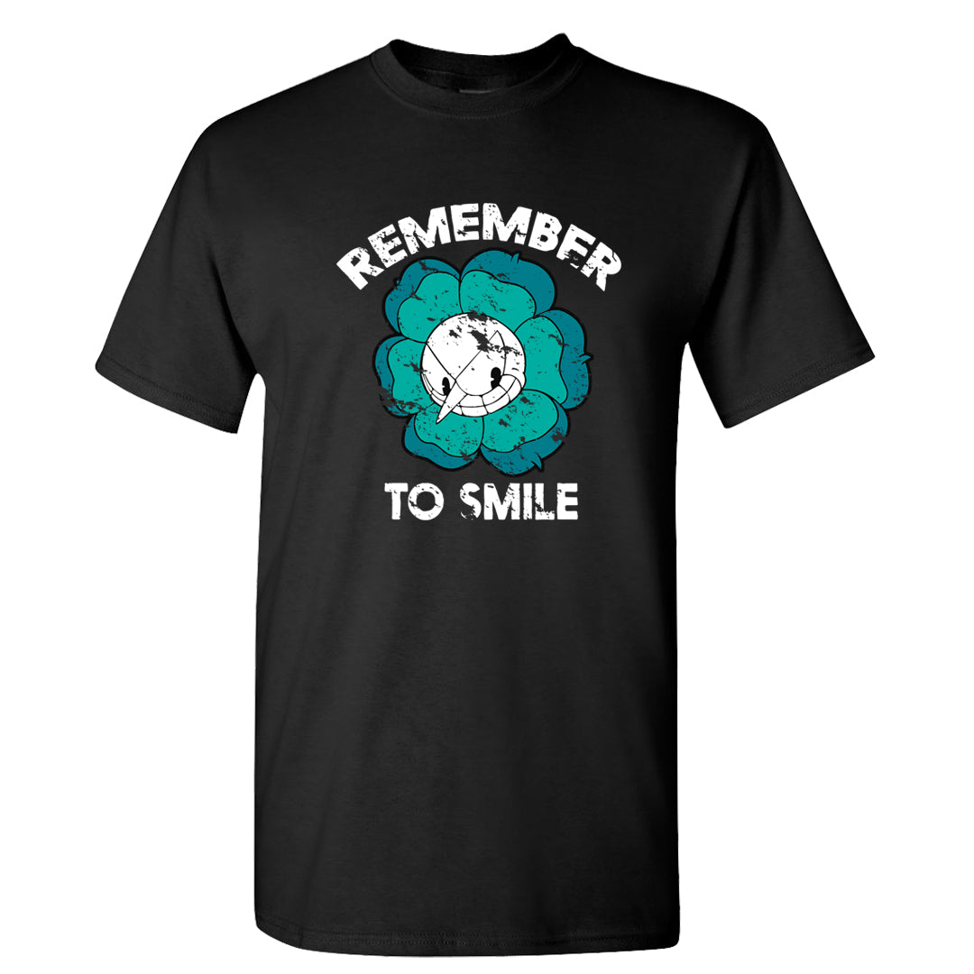 Inspired By The Greatest Mid 1s T Shirt | Remember To Smile, Black