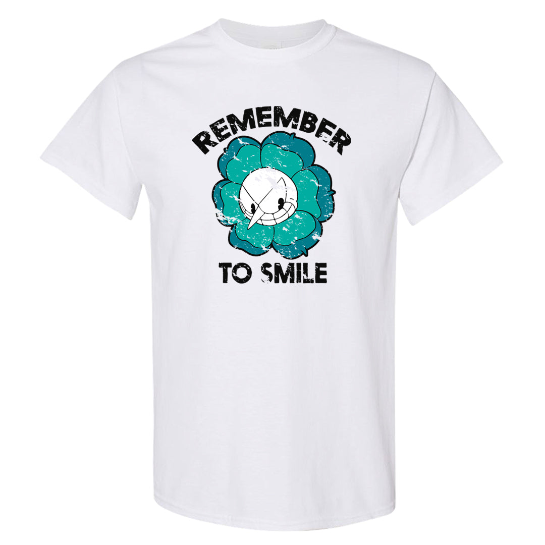 Inspired By The Greatest Mid 1s T Shirt | Remember To Smile, White
