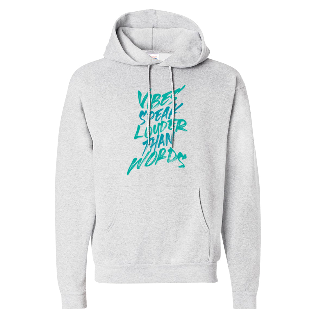 Inspired By The Greatest Mid 1s Hoodie | Vibes Speak Louder Than Words, Ash