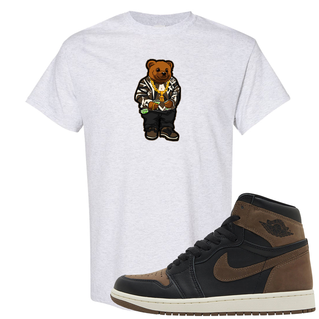 Dark Brown Retro High 1s T Shirt | Sweater Bear, Ash