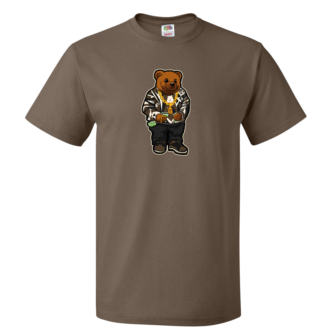 Dark Brown Retro High 1s T Shirt | Sweater Bear, Chocolate