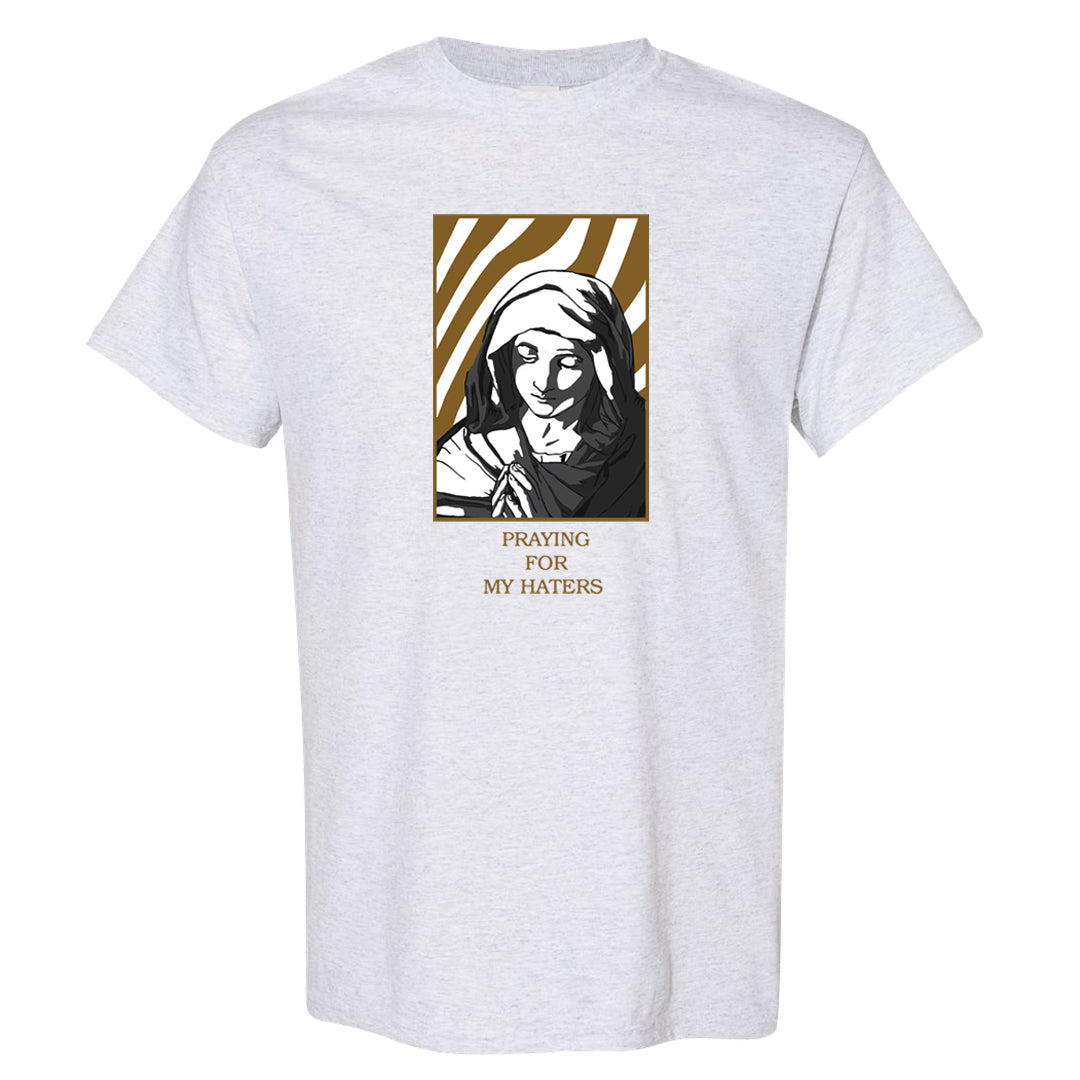 Metallic Gold Retro 1s T Shirt | God Told Me, Ash