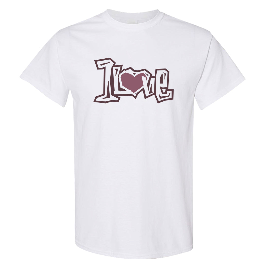 Sky J Mauve 1s T Shirt | 1 Love, White