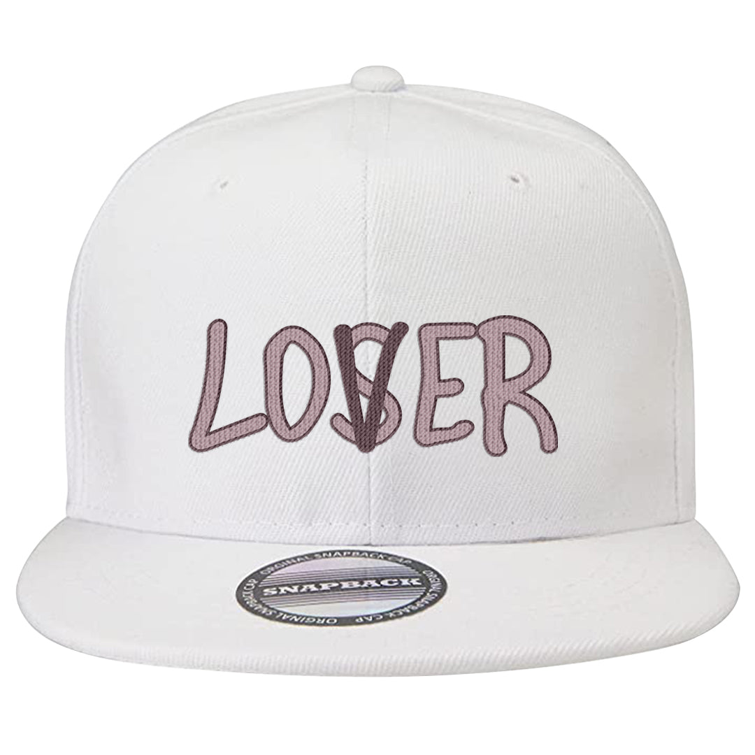 Sky J Mauve 1s Snapback Hat | Lover, White