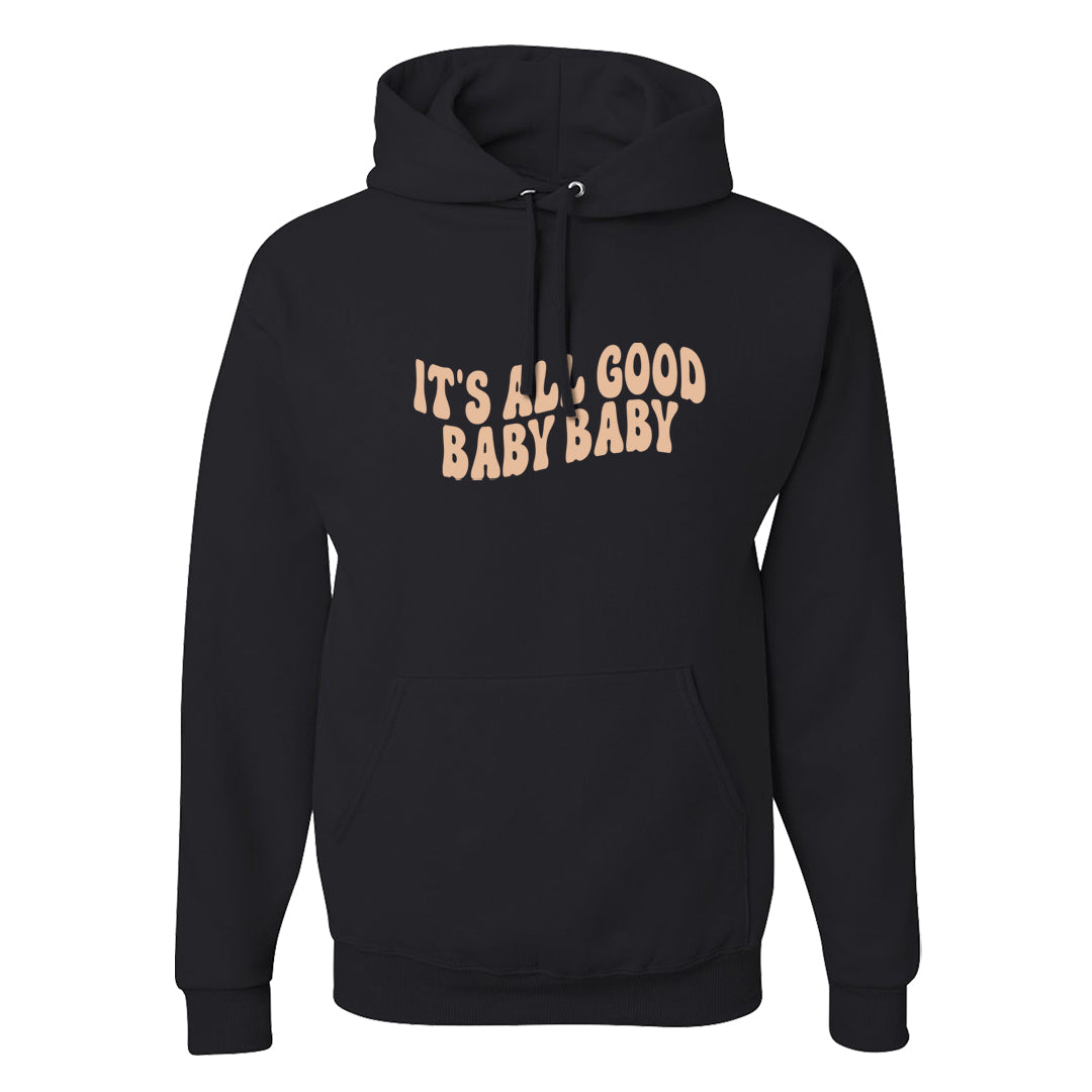 Sky J Purple 1s Hoodie | All Good Baby, Black