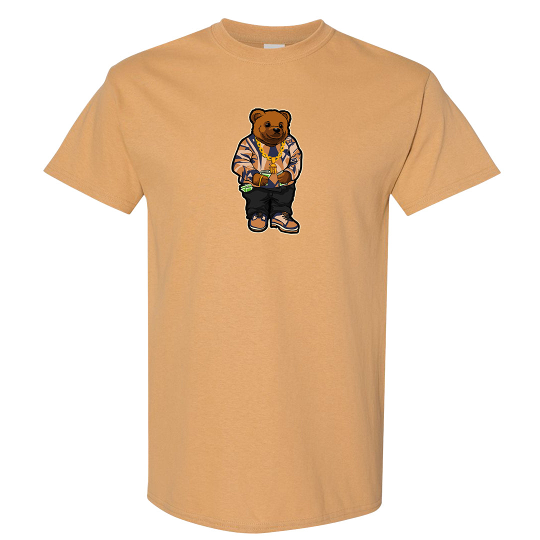 Sky J Purple 1s T Shirt | Sweater Bear, Old Gold