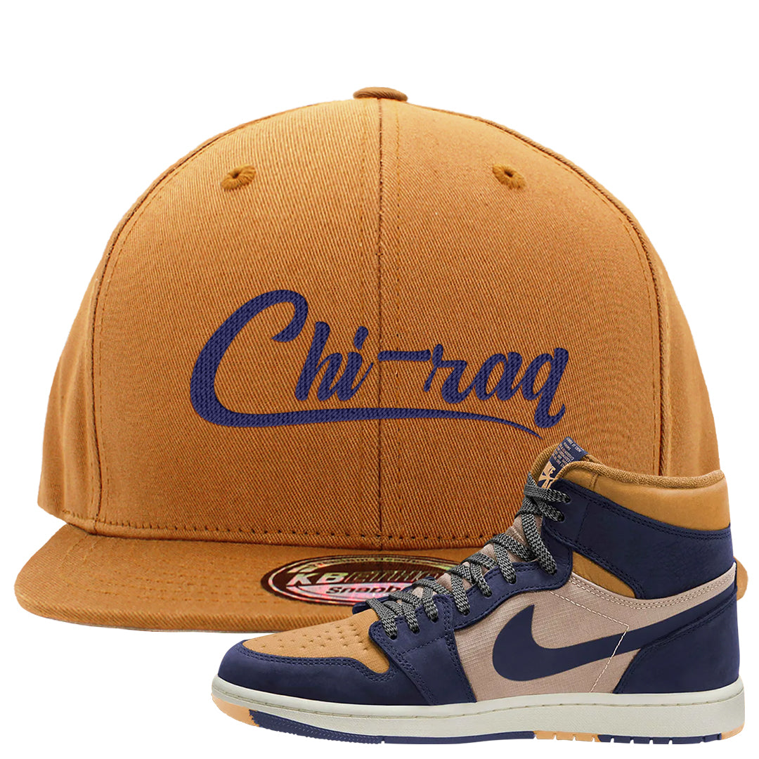 Sky J Purple 1s Snapback Hat | Chiraq, Timberland